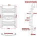 Полотенцесушитель водяной Ника Arc ЛД (г2) 100/40-12