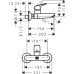 Смеситель Hansgrohe Logis 71225000 для раковины
