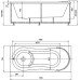 Акриловая ванна Акватек Афродита 170x70