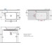 Раковина Globo Relais RE061.BI*0 60 см