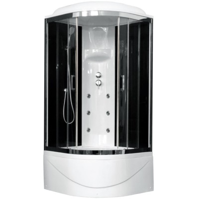Душевая кабина Royal Bath RB90BK3-BT-CH 90x90