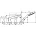 Смеситель Hansgrohe Metropol Classic 31449000 на борт ванны БЕЗ ВНУТРЕННЕЙ ЧАСТИ