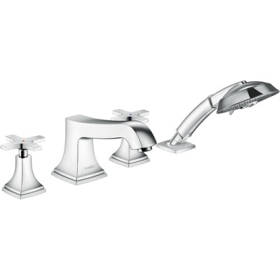 Смеситель Hansgrohe Metropol Classic 31449000 на борт ванны БЕЗ ВНУТРЕННЕЙ ЧАСТИ