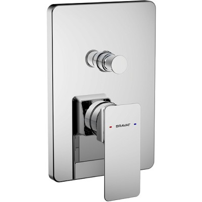 Смеситель Bravat Phillis PB856101CP-2-ENG для ванны с душем