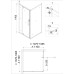 Душевое ограждение Niagara NG-43-11AG-A110G 110x110