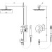 Душевой комплект RGW Shower Panels SP-52 B С ВНУТРЕННЕЙ ЧАСТЬЮ