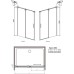 Душевая дверь в нишу Radaway Espera DWJ 140 R
