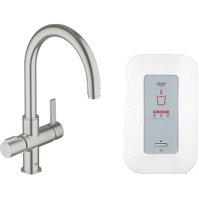 Смеситель Grohe Red Duo 30083DC0 для кухонной мойки, с водонагревателем