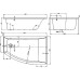 Акриловая ванна Vagnerplast Veronela offset 160x105 R