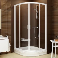 Душевой уголок Ravak BLCP4-90 Transparent, профиль белый 