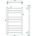 Полотенцесушитель водяной Grota Eco Classic 48х90