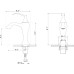 Смеситель Kraus Ventus KEF-15001CH для раковины
