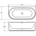 Акриловая ванна Riho Desire 184x84