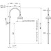 Душевая стойка Nicolazzi Classic Shower 5712WS DB 20