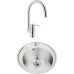 Комплект  Мойка кухонная Oulin OL-R510 + Смеситель VitrA Fold S Sink Mixer A42155EXP для кухонной мойки