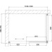 Душевой уголок Vegas Glass ZP+ZPV 120*70 07 02 профиль матовый хром, стекло шиншилла