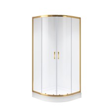 Душевое ограждение Niagara NG-6407-08 GOLD 100x100