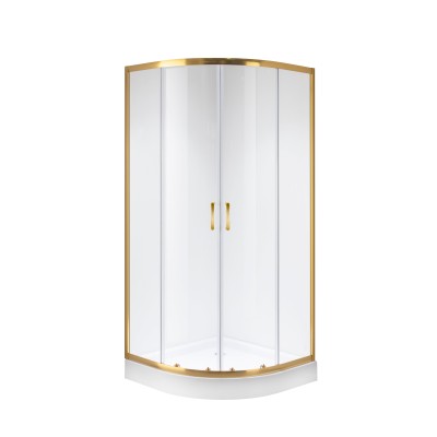 Душевое ограждение Niagara NG-6406-08 GOLD 90x90