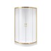 Душевое ограждение Niagara NG-6406-08 GOLD 90x90