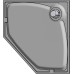 Поддон для душа GuteWetter Deluxe 100x100x2 P серый