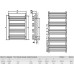 Полотенцесушитель электрический Terma Alex ALEX + Reg 2 50x114 белый, подключение правое
