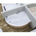 Ванна из искусственного камня Цвет и Стиль Грация R 170х100, с ножками