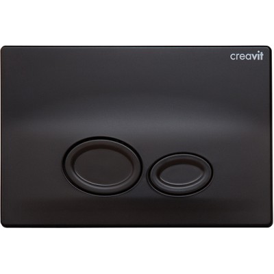 Кнопка смыва Creavit Drop GP2002.01 черный матовый