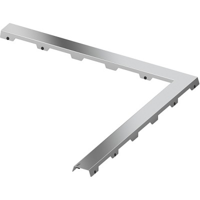 Решетка TECE TECE drainline Steel II 6 109 82 90х90 см угловая