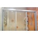 Душевая дверь в нишу GuteWetter Practic Door GK-403A левая 131-135 см стекло бесцветное, профиль матовый хром