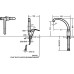 Смеситель Bravat Fit F7135188CP-1-RUS для кухонной мойки