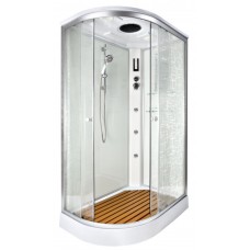 Душевая кабина Deto EM1511 R 110x80 с электрикой и гидромассажем