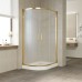 Душевой уголок Vegas Glass ZS-F 90*80 09 10 профиль золото, стекло сатин