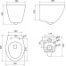 Унитаз подвесной BelBagno Alba