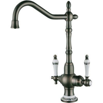 Смеситель Zorg Sanitary ZR 336 YF-50 antique для кухонной мойки