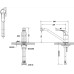 Смеситель Bravat Fit 7F7135188CP-RUS для кухонной мойки