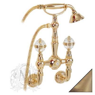 Смеситель Migliore Cristalia Swarovski ML.CRS-3746 Br для душа
