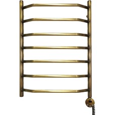 Полотенцесушитель электрический Domoterm Лаура П7 50x70, античная бронза, R 