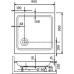 Поддон для душа RGW Style 90x90x5 FW5-8