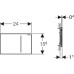Кнопка смыва Geberit Sigma 70 115.625.00.1 под плитку