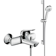 Душевой комплект Hansgrohe Novus 71040000 смеситель + душевой гарнитур 