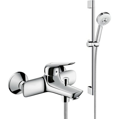Душевой комплект Hansgrohe Novus 71040000 смеситель + душевой гарнитур