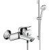 Душевой комплект Hansgrohe Novus 71040000 смеситель + душевой гарнитур