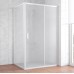 Душевой уголок Vegas Glass ZP+ZPV 120*90 01 10 профиль белый, стекло сатин
