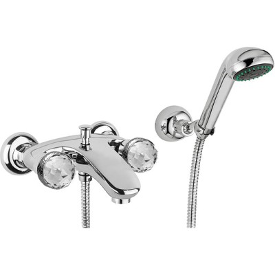 Смеситель Migliore Axo Swarovski ML.AXO-602F Cr для ванны с душем