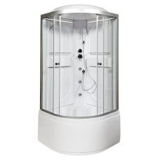 Душевая кабина Deto L610 LED+GM 100x100 с гидромассажем