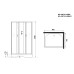 Душевая кабина Niagara NG-43975-14QBK 90x70