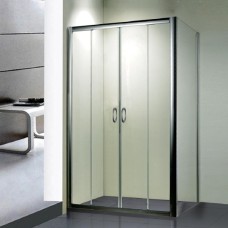 Душевой уголок RGW Passage PA-41 (1600-1620)х1000 профиль хром, стекло чистое 