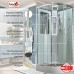 Душевая кабина AvaCan A2010 LED 100x100