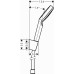 Душевой гарнитур Hansgrohe Crometta 1jet EcoSmart 1,25м  26568400 9 л