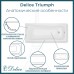 Ванна из искусственного камня Delice Triumph 170x75 глянцевая DLR330011-G